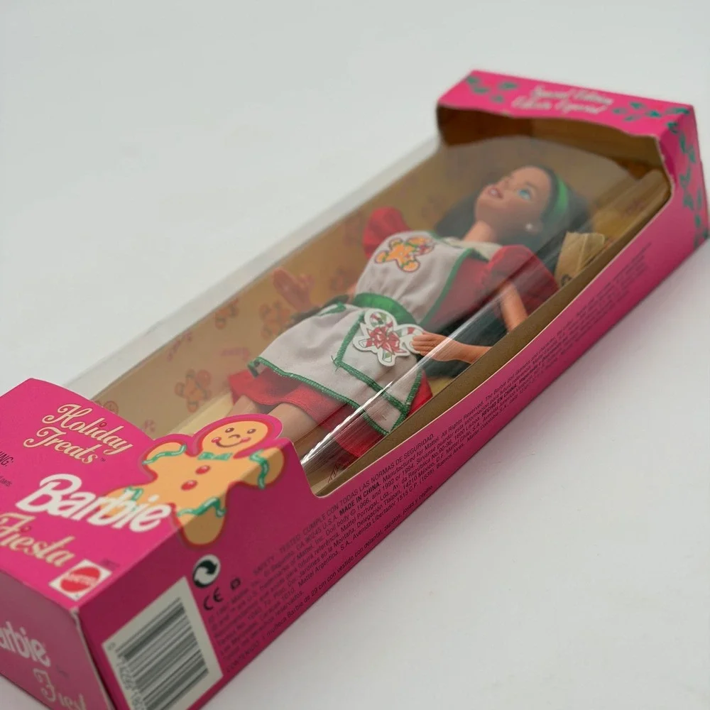 Mattel Holiday Treats Barbie Fiesta Special Edition Doll 1997 Brunette 18012 NIB